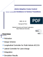 Multi-Vehicle Adaptive Cruise Control With Collision Avoidance in Various Transitions