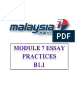 Module 7 Complete Essays B1.1 & B2