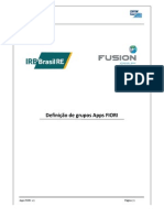 Definição Grupo App FIORI