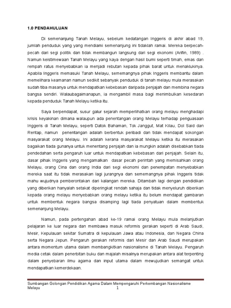 Tugasan Individu Nasionalisme Pdf