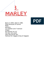 Bob Marley Taak Engels