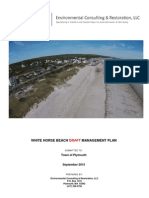 White Horse Beach Management Plan Draft of September 1, 2015