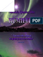 Notable Quotes Humility