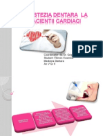 Anestezia Dentara La Pacientii Cardiaci