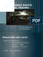 Curso Manejo Basico Del Trauma