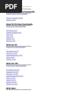 Reference Data Changes