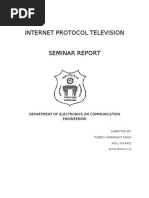 Download Internet Protocol Television Seminar Report by tripsabhi08 SN28374549 doc pdf