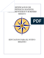 Certificacion de Competencia Docente