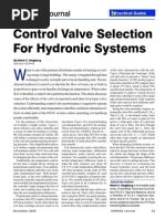 Vana Seçimi Control Valve Selection Practical Guide