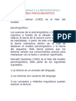 Kenneth Goodman y La Psicolinguística