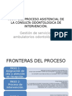 Caracterizacion Del Proceso Odontológico Asistencial