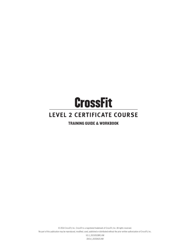 level 2 crossfit