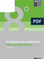 Estándares de Aprendizaje Ciencias Naturales 8º Básico - Decreto 129 - 2013 PDF