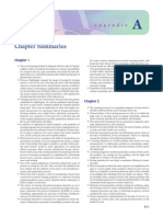 Appendix A Chapter Summaries PDF