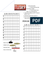 Battleship Gameboard