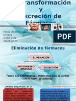 biotransformacionyexcreciondefarmacos-111022214441-phpapp01