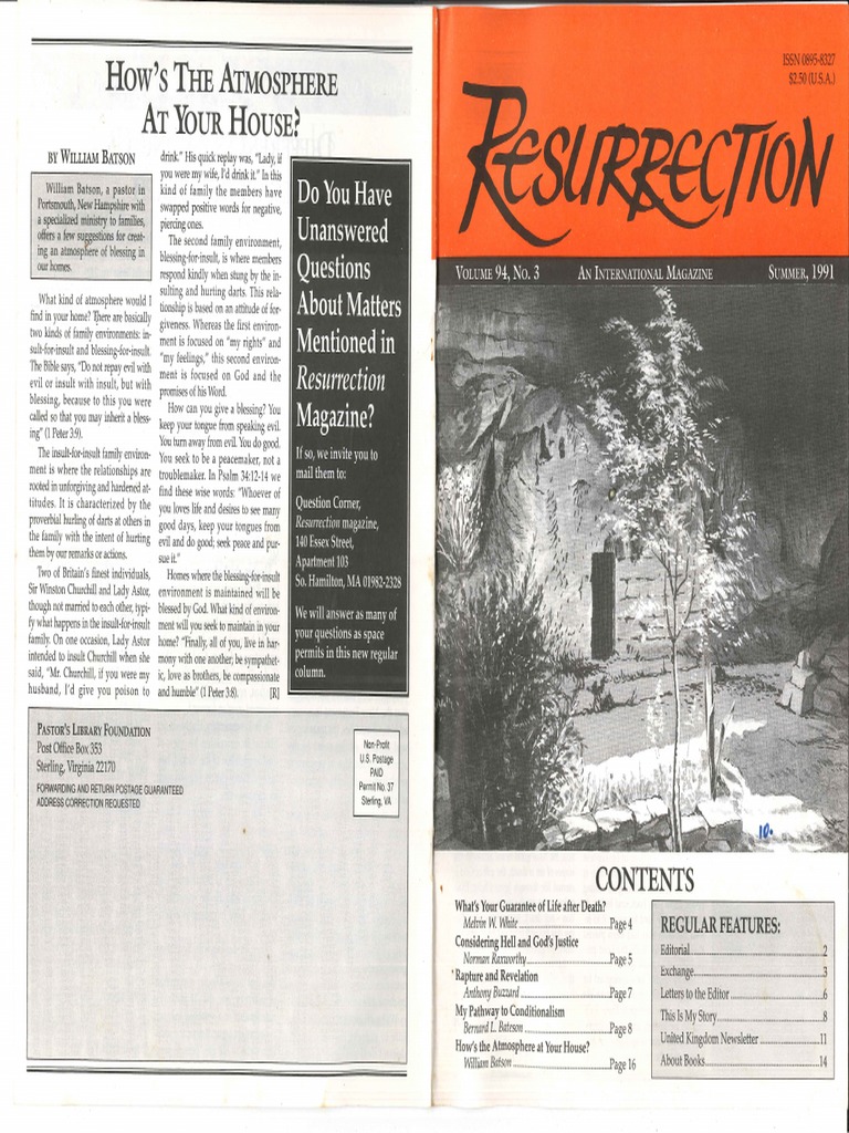 Resurrection Magazine Vol 94.no 3 | PDF