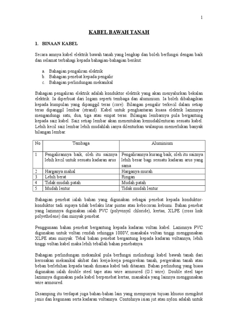 Jenis Jenis Kabel Pdf