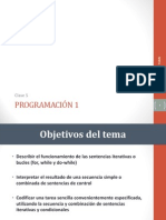 Clase 5 - Sentencias Iterativas Programacion Java