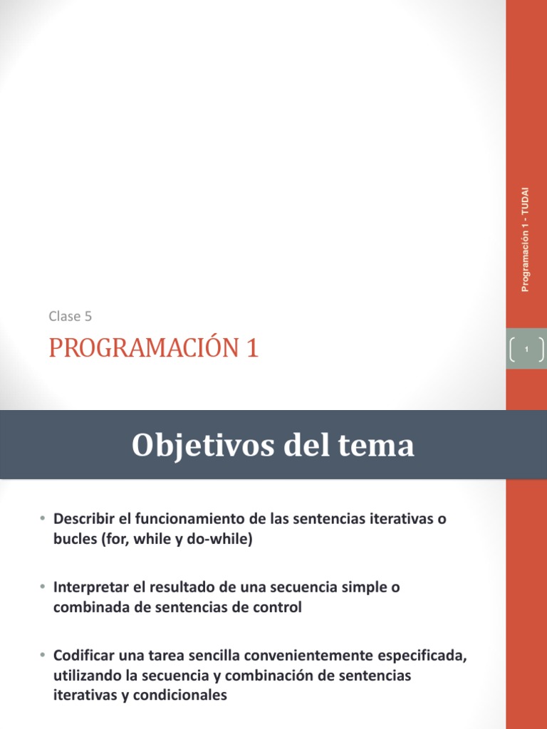 Sentencias Iterativas en Java | PDF | Java (lenguaje de programación ...
