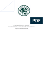 Estado Del Arte "Consumo Problemático de Drogas y Reinserción Social: Posibilidades y Proyecciones en La Política Pública"