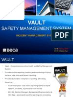 VAULT Beca Safety Management System
