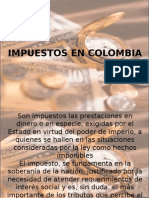 Impuestos en Colombia.