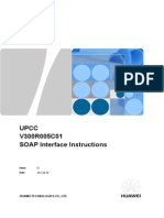 UPCC V300R005C01 SOAP Interface Instructions