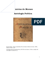 Antologia Vinícius de Moraes