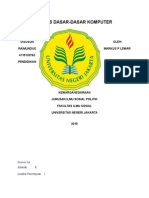 Tugas Dasar-Dasar Komputer: Disusun Oleh: Raimundus Markus P Lewar 4115133763 Pendidikan Pancasila Dan