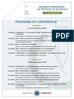 COIED 3 Programa