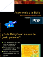 Astronomía y La Biblia