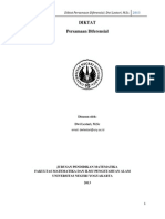 Modul Persamaan Diferensialx PDF