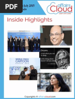 Current Affairs July PDF Capsule 2015 by AffairsCloud