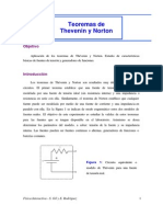 Teoria de Thevening y Northon