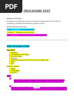 Download Procedure Text - How to Make Sushi by Cicilia SN283796956 doc pdf