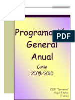 Programación General Anual