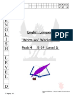 D - English Language 5-14 Level D - Pack 4