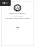 Download Relation between adminstrative law and constitutional law by Ajay Lakra SN283800412 doc pdf