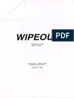 Wipeout Design Document