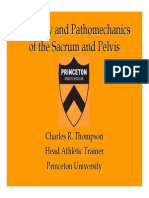Anatomy & Pathomechanics of The Sacrum & Pelvis