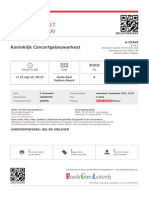 Tickets Rodin Concertgebouw