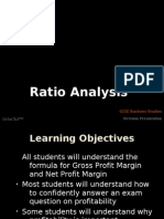 Ratio Analysis Yr 11D