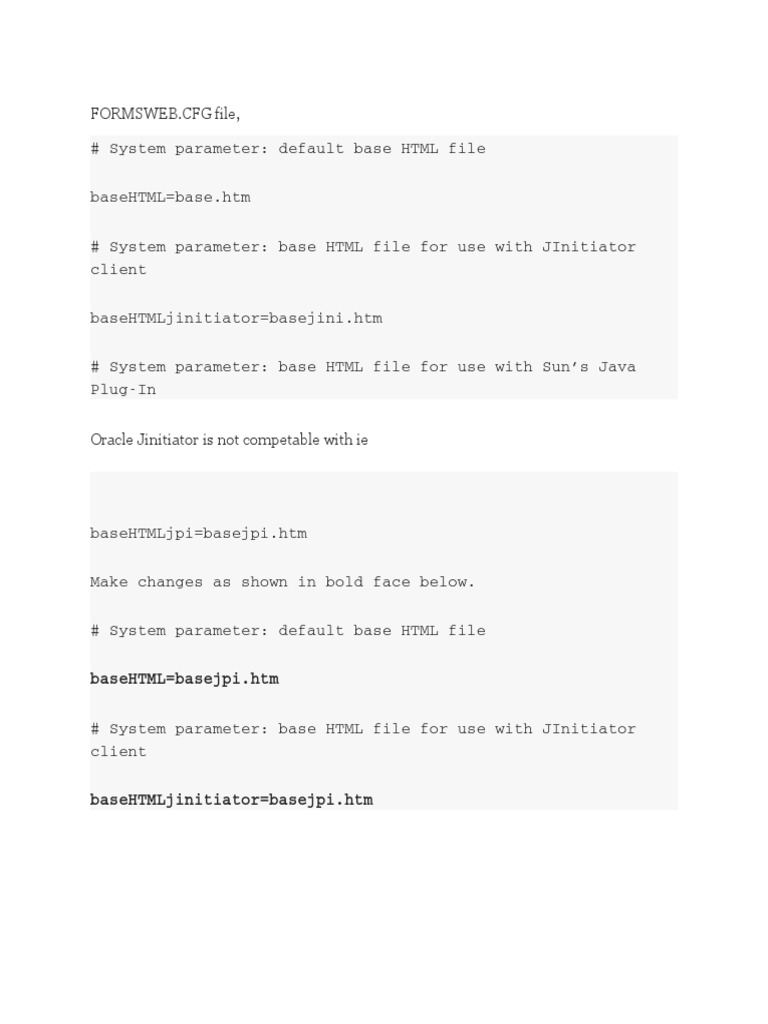 Formsweb.Cfg Use Jre 7 , Oracle Forms & Reports 12c – JIFAI
