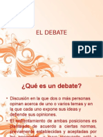 El debate