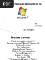 Download Windows 7 Ppt by Puspala Manojkumar SN28382253 doc pdf
