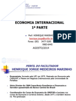 1a Parte Economia Internacional Unifor.2014.2