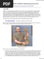 Home-made HDTV Antenna