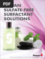 Stepan Sulfate Free Surfactant Solutions Guide