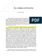 Autobiografía y Realismo en El Sí de Las Niñas